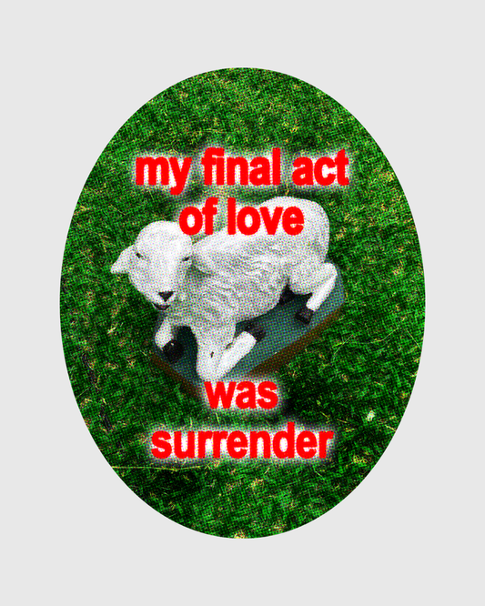 DISAPPEARING MAN Sticker