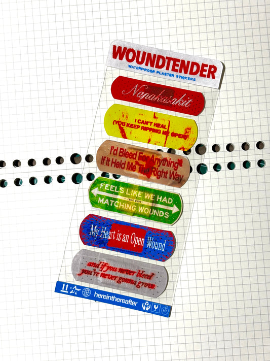 WOUNDTENDER Sticker Sheet