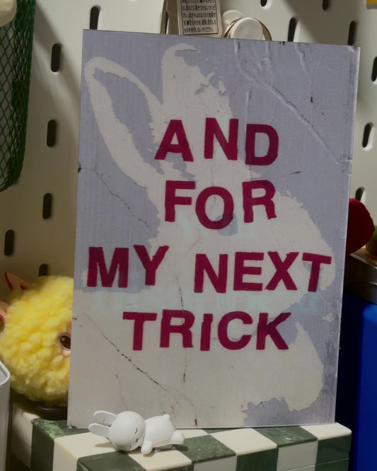 NEXT TRICK Lenticular Print