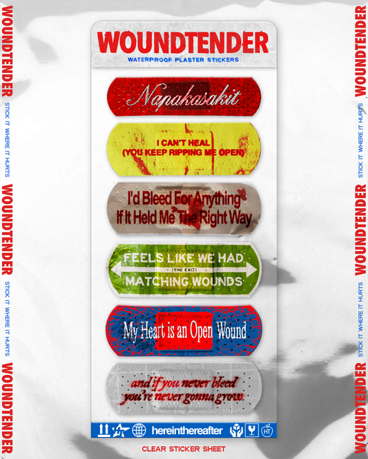 WOUNDTENDER Sticker Sheet